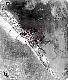 Luchtfoto Zwanenburg 12-10-1944