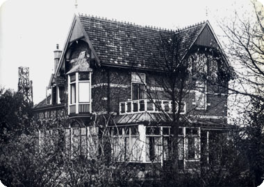 villa dokter J.J. van der Harst aan de Brouwerijstraat te Koudekerke