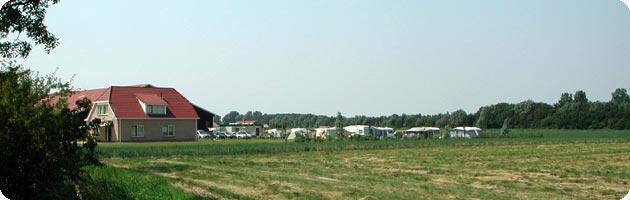 Camping Koets aan de Breeweg ten noorden van Koudekerke