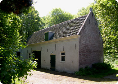 koetshuis bij buitenplaats Moesbosch aan de Vlissingsestraat te Koudekerke (2010)