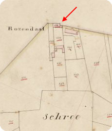 herberg het rozendaal te Koudekerke in 1823