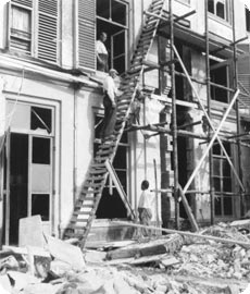 renovatie van buitenplaats Toornvliet in 1948
